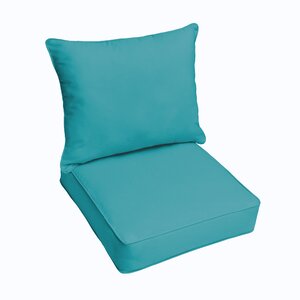2 Piece Outdoor Sunbrella Chair Cushion Set