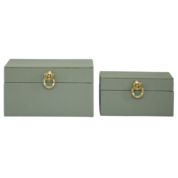 Navy Blue Decorative Box Wayfair