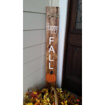 NEW CUTE! GIVE THANKS Sunflowers Autumn Harvest Sign 13"x 9.5" Hang Door Porch 