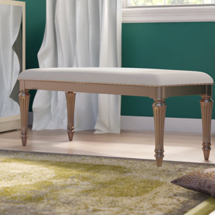 Go to store & view more images Willa Arlo Interiors Redick Wood Bench