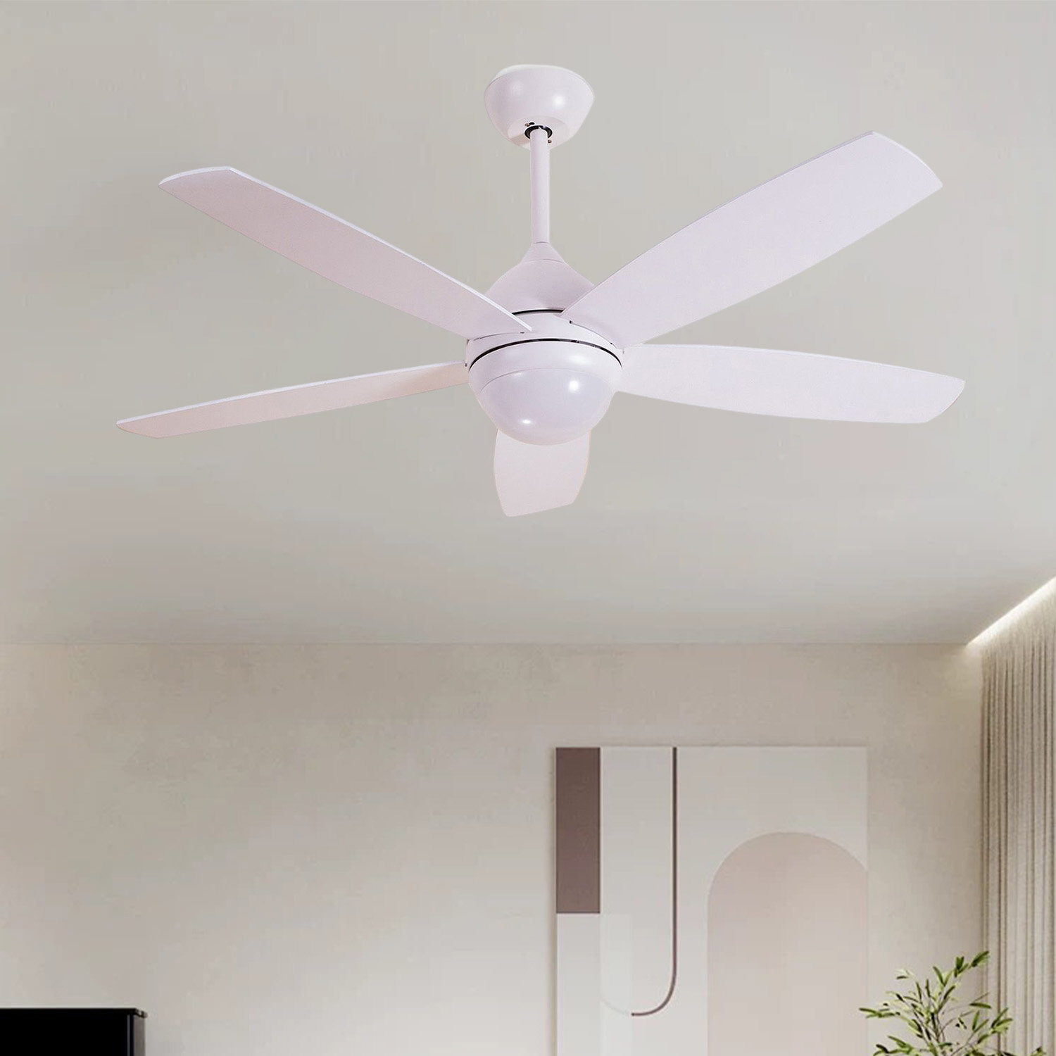Latitude Run® Ceiling Fan with LED Lights Wayfair