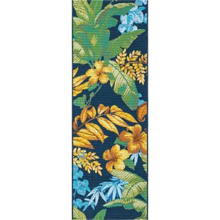 ALAZA Beautiful Flower Butterfly Collection Area Mat Rug Rugs for Living Room Bedroom Kitchen 2' x 6'