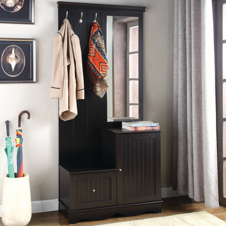 Red Barrel Studio® Pettisville 34'' Wide Hall Tree Wayfair