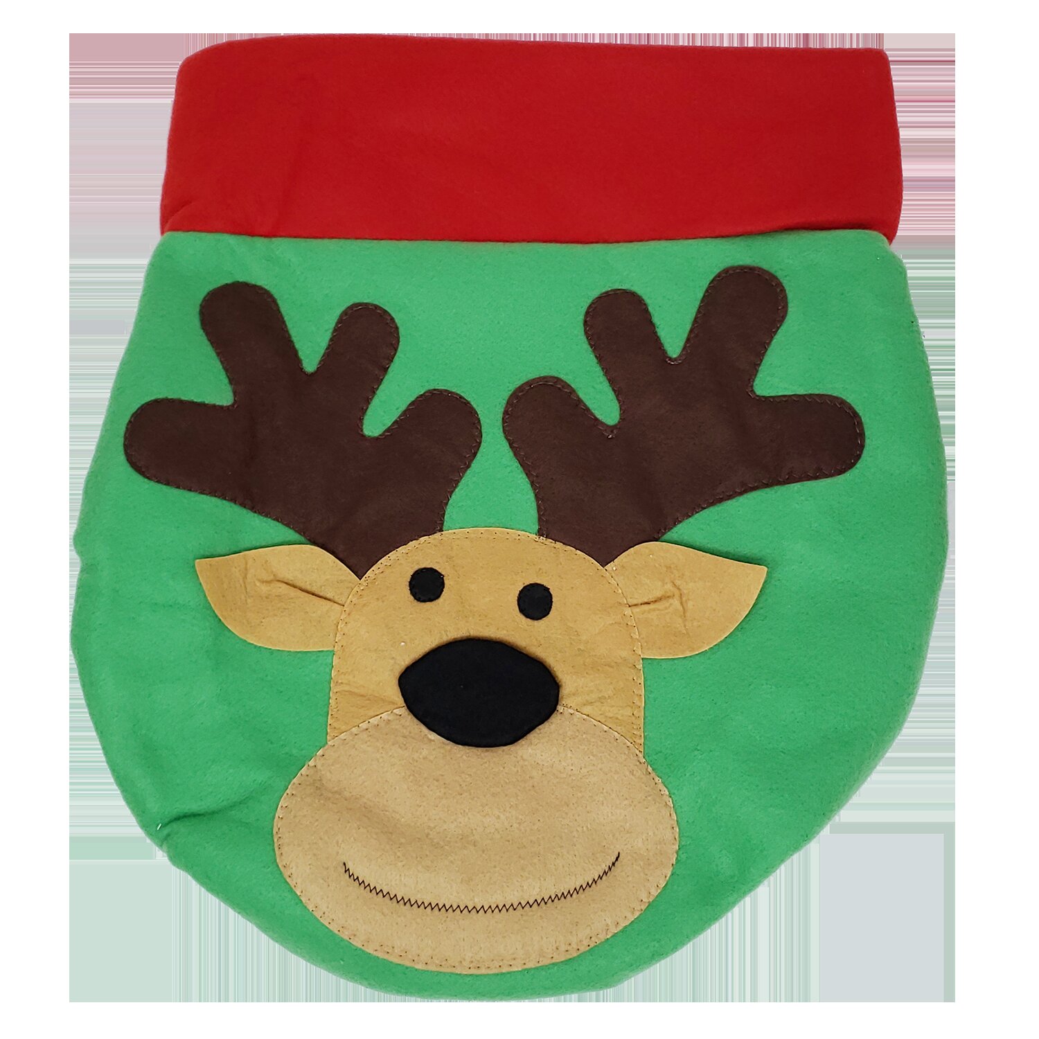 The Holiday Aisle Reindeer Xmas Toilet Seat Cover Fabric Toilet Seat Cover Wayfair