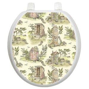 Themes Outhouse Toilet Seat Decal