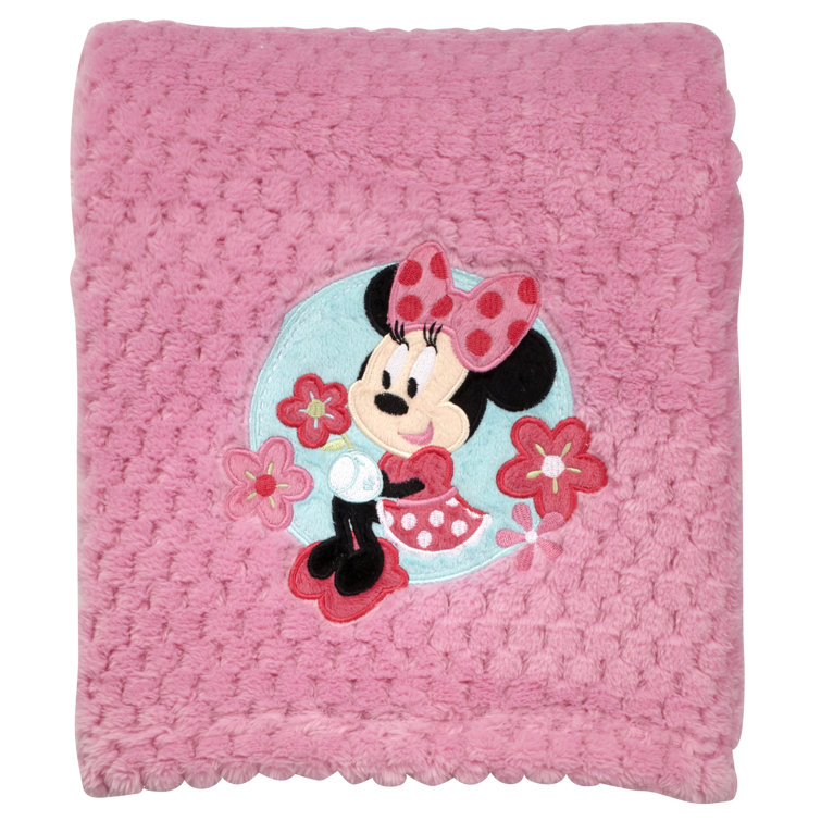 Disney Minnie Popcorn Coral Fleece Blanket Reviews Wayfair