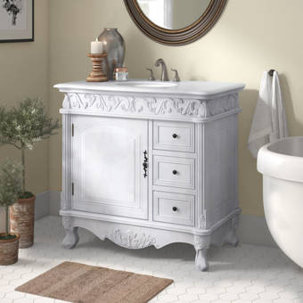 Darby Home Co Riccardo 36 Single Bathroom Vanity Set Reviews Wayfair