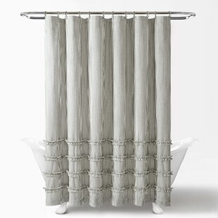 Details about   Maddy Shower Curtain by Artistic Linens Washable Polyester With Matching Hooks 