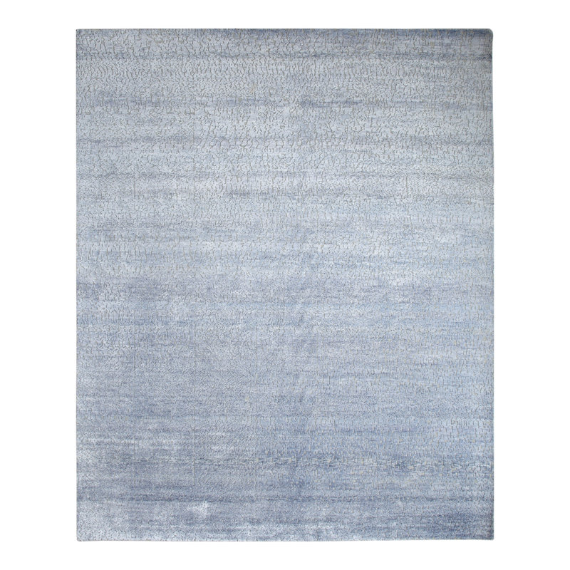 Solo Rugs One Of A Kind Aberdeen Hand Knotted Gray 8 X 10 Area Rug Wayfair