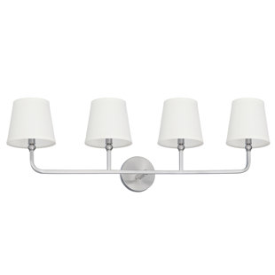 Best Climsland 4-Light Vanity Light By Three Posts Wall Lights Climsland 4-Light Vanity Light By Three Posts Wall Lights