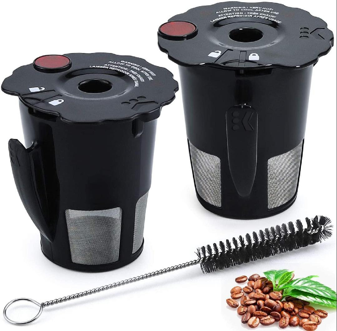 Black Reusable Coffee Filters 
