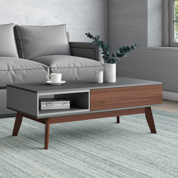 Wrought Studio Cahillane Modern Multi Colored Coffee Table Wayfair