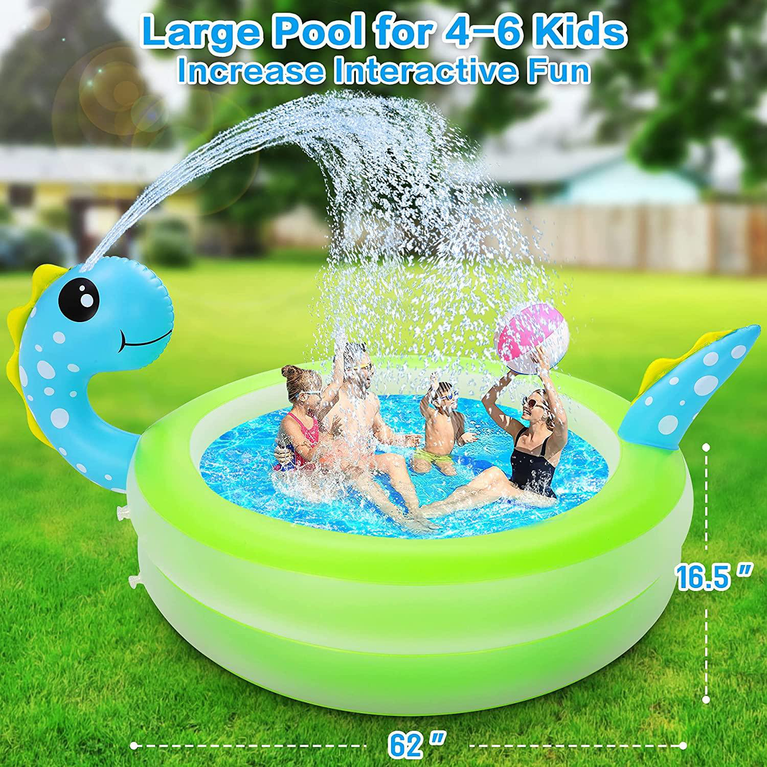 dinosaur paddling pool