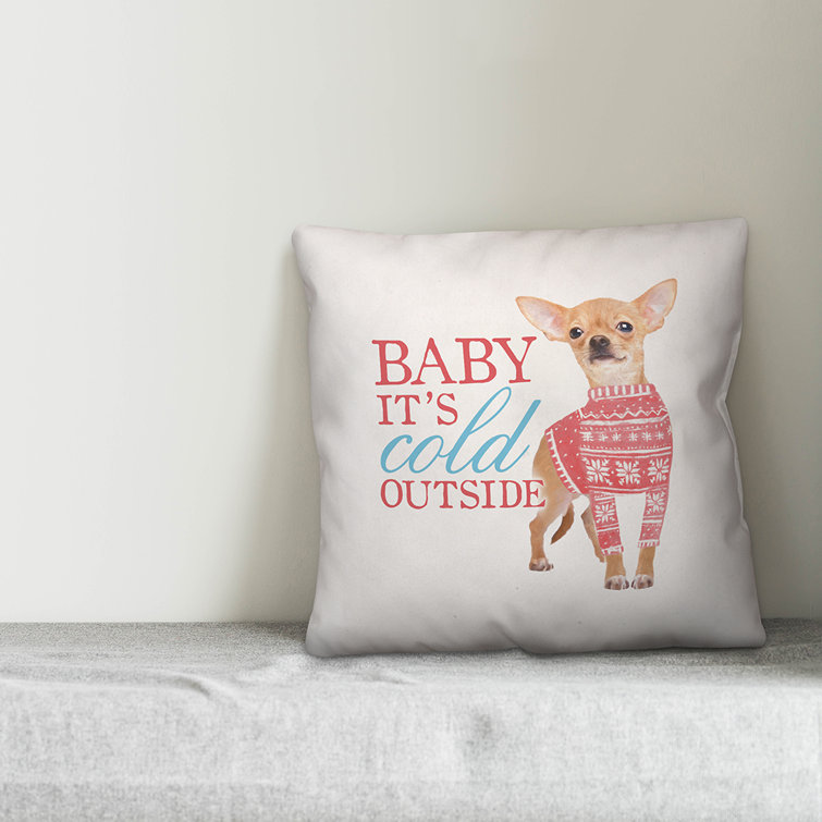 chihuahua throw pillows