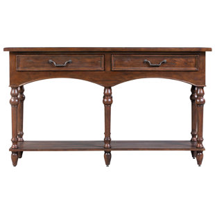 How To Attach 4 Legs A Table Modern Coffee Tables And Accent Turned Leg Console Table Wayfair