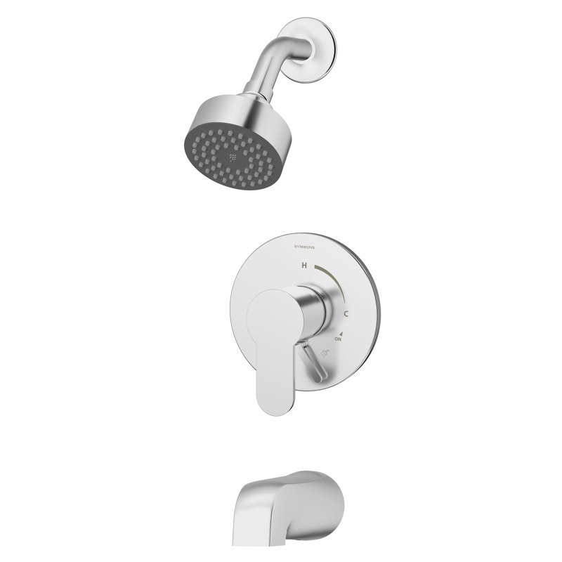 Symmons Identity Tub And Shower Faucet Trim Kit With Metal Lever Handle Wayfair