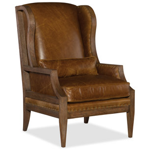 Go to store & view more images Hooker Furniture Laurel Exposed Wood Wingback Chair