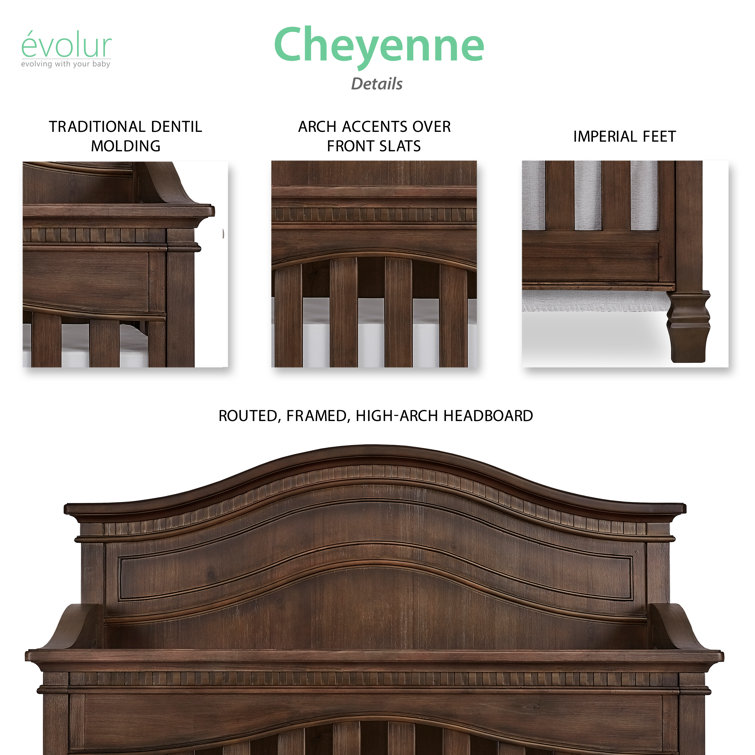 evolur cheyenne crib