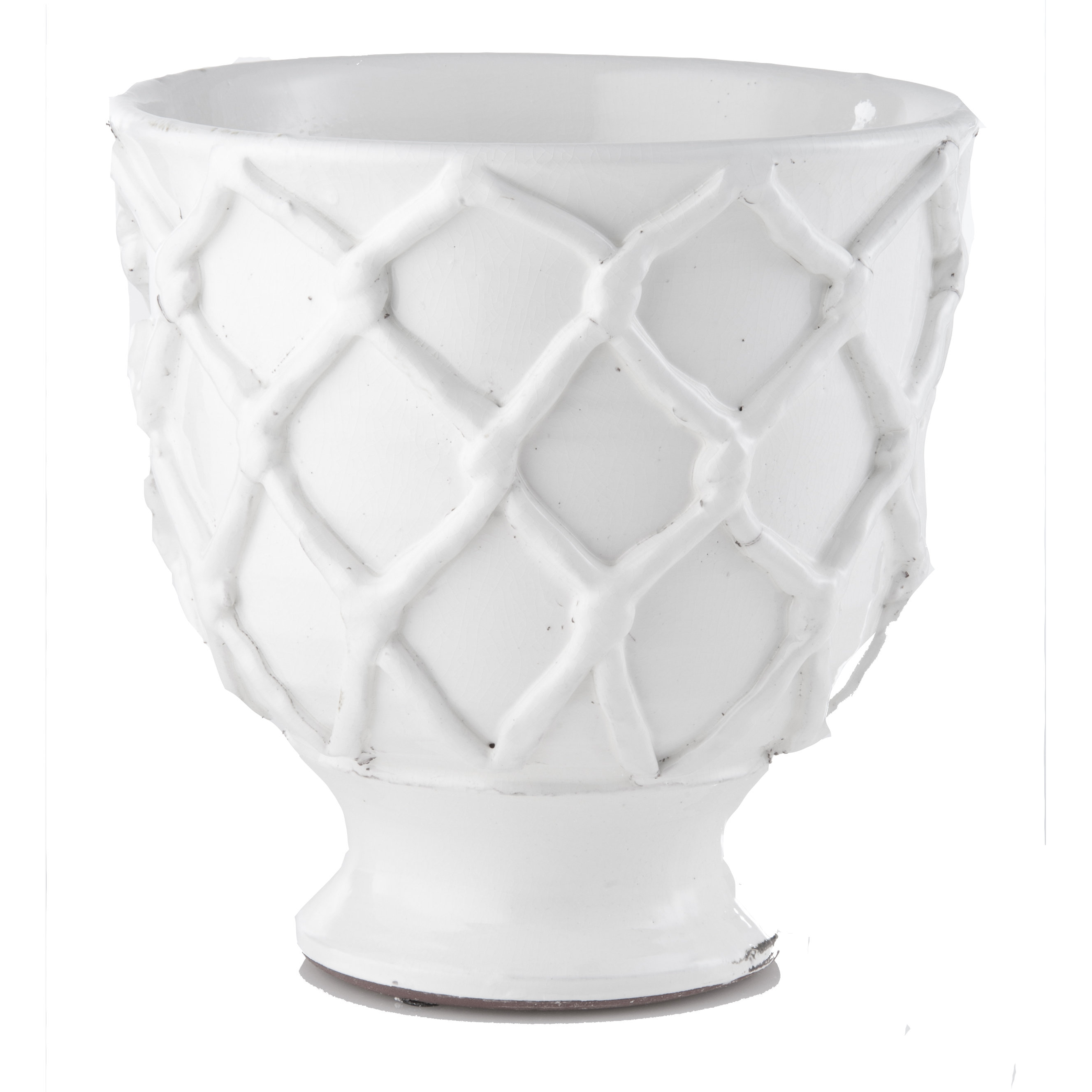 Abigails Vinci Ceramic Pot Planter Reviews Wayfair