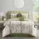 Andover Mills™ Fortner Green/White Microfiber 10 Piece Comforter Set ...