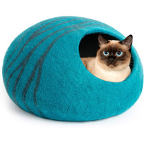 boiled wool cat bed
