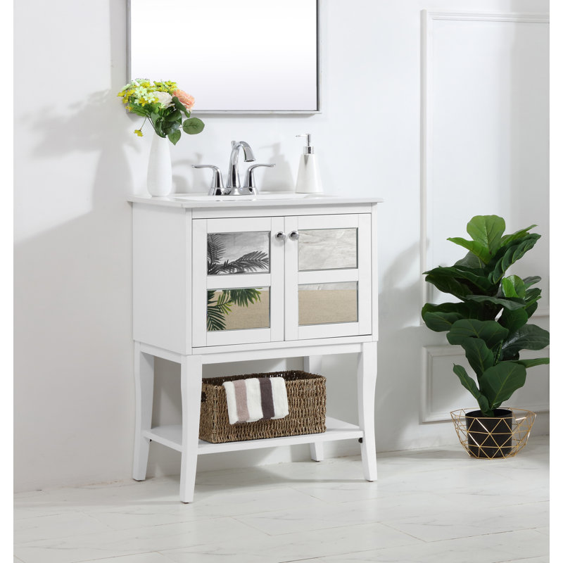 Katniss 24.38" Single Bathroom Vanity Set