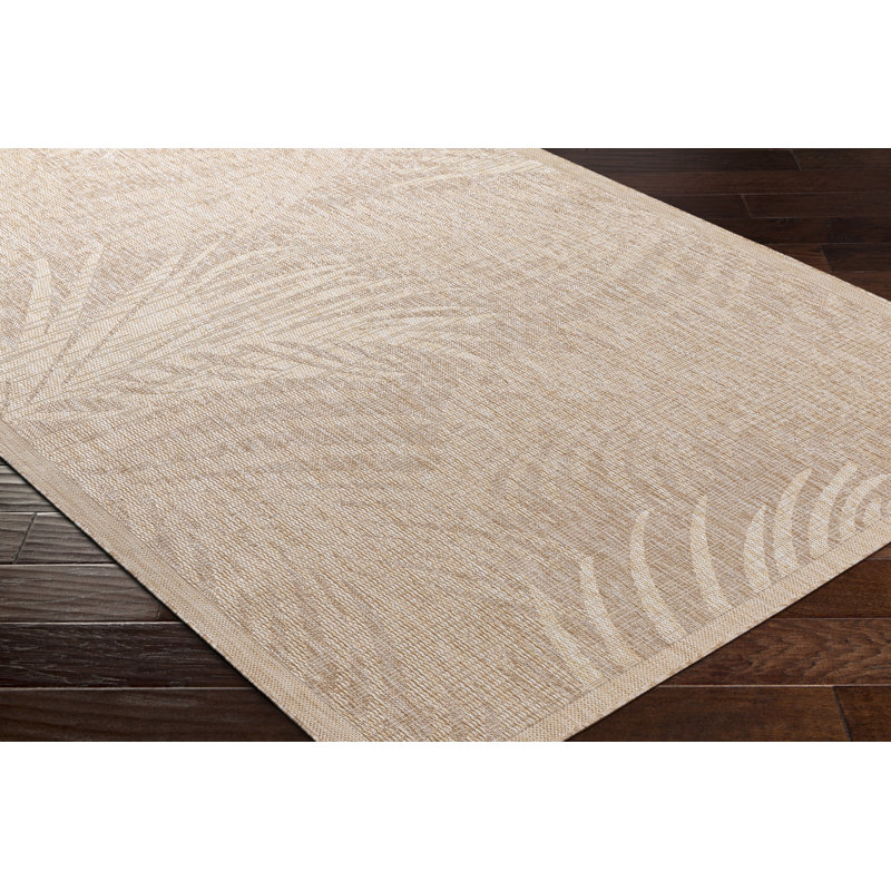 Bayou Breeze Haybridge Beige Indoor/Outdoor Rug | Wayfair