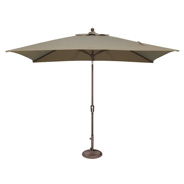 Launceston 6 5 X 10 Rectangular Market Umbrella Reviews Allmodern