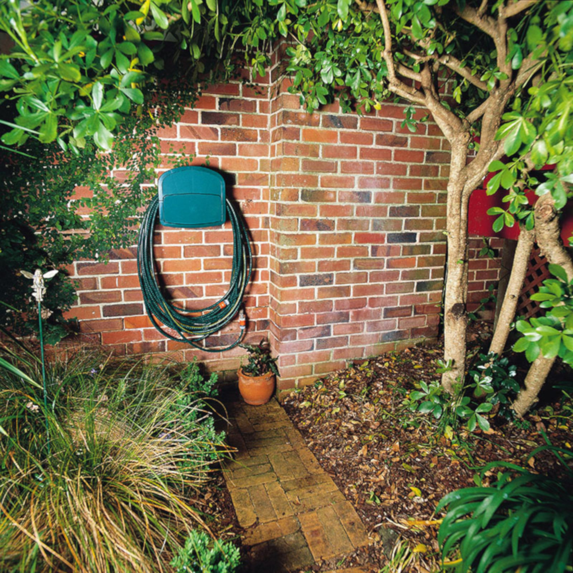 Redmon Plastic Wall Mounted Hose Holder Wayfair