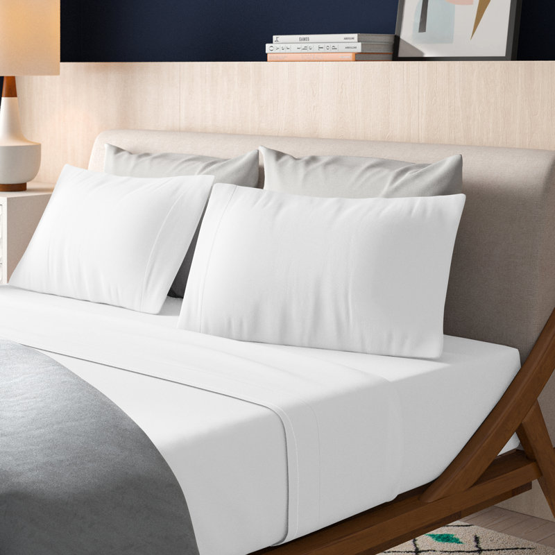 Percale 400 Thread Count 100 Cotton Sheet Set Reviews Allmodern