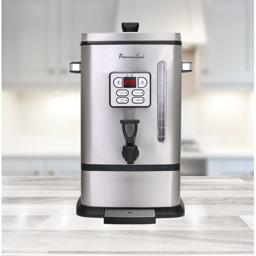 55 Cup Elegance Silver 89851 Stainless Steel Coffee Urn