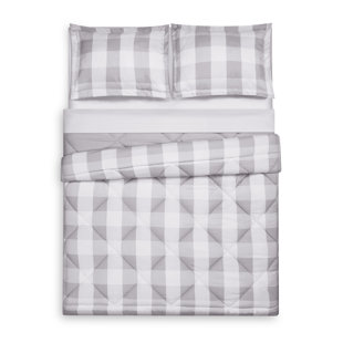 Gray Buffalo Plaid Bedding Wayfair