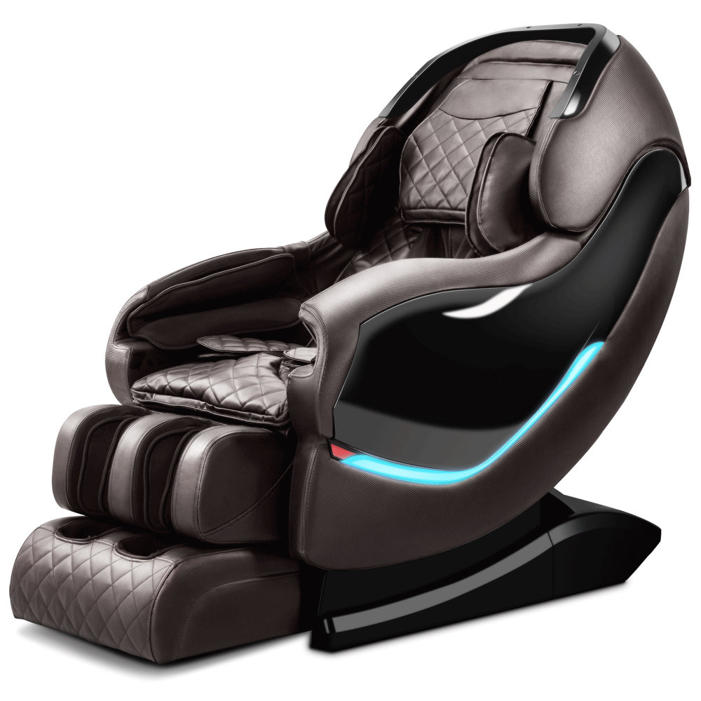 power reclining heated full body massage chair latitude run upholstery