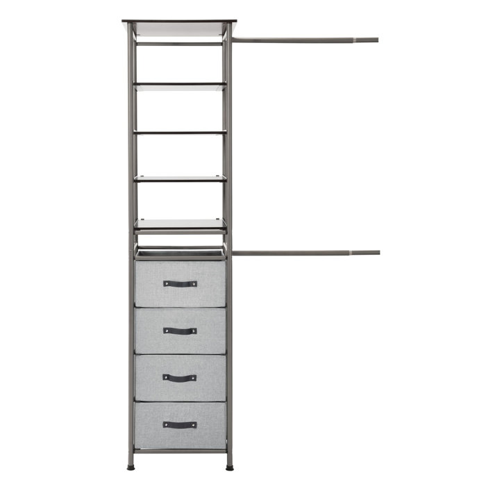 Project Tidy Colby Modular Closet System Reviews Wayfair Ca