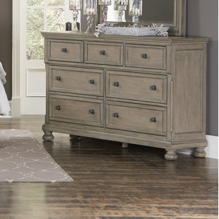 Carleton 7 Drawer Double Dresser by Canora Grey
