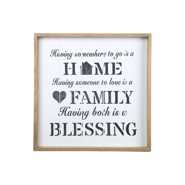 Family Quotes Wall Decor Wayfair