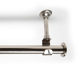 Ceiling Hanging Curtain Rods Wayfair Quickview