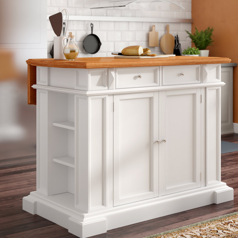 Darby Home Co Seddon Kitchen Island & Reviews | Wayfair