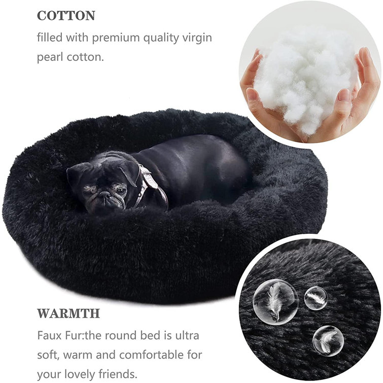 pug shaped dog bed