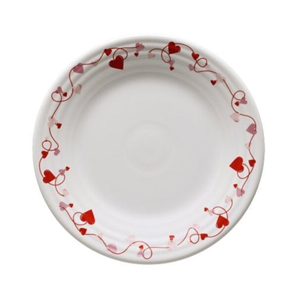 valentine ceramic dinner plates