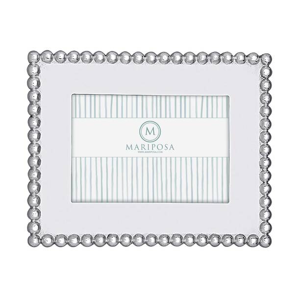 String Of Pearls Metal Picture Frame & Reviews | Birch Lane