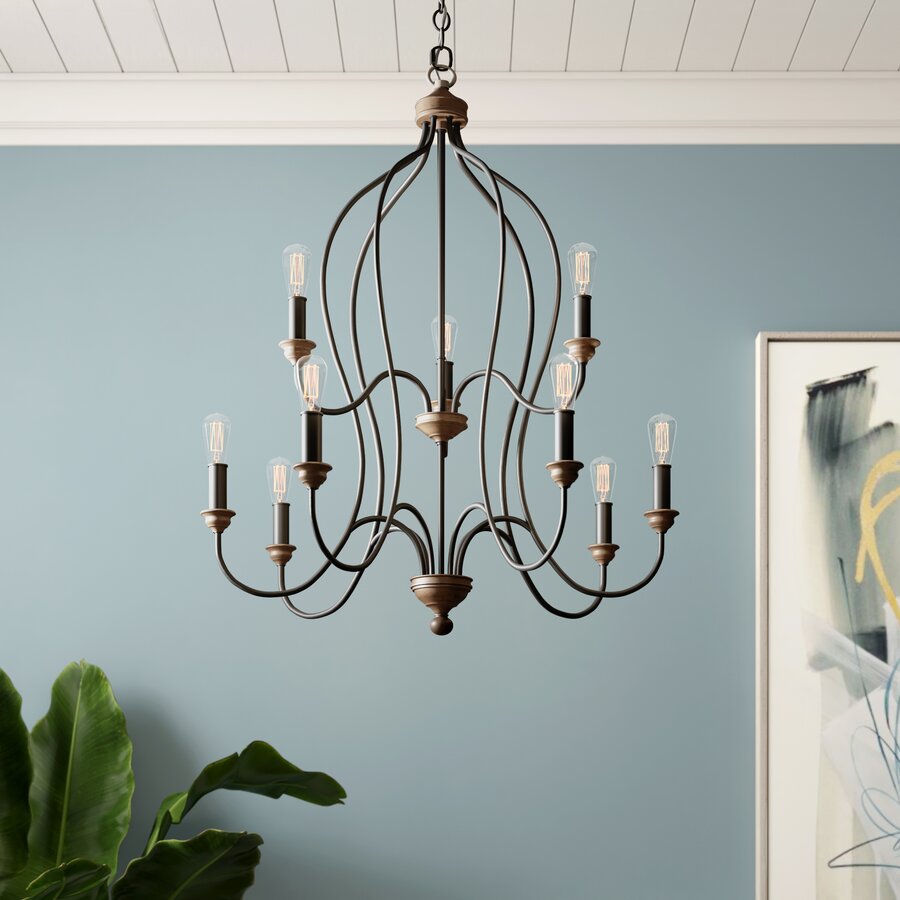 Heathfield 9-Light Candle Style Chandelier