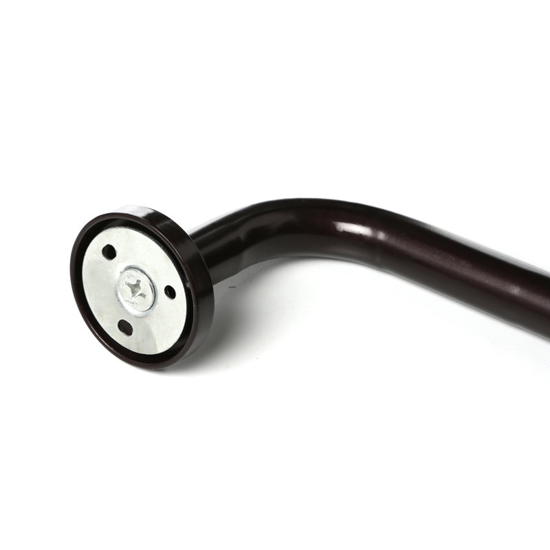 Halewood Decorative Privacy Wraparound Single Curtain Rod