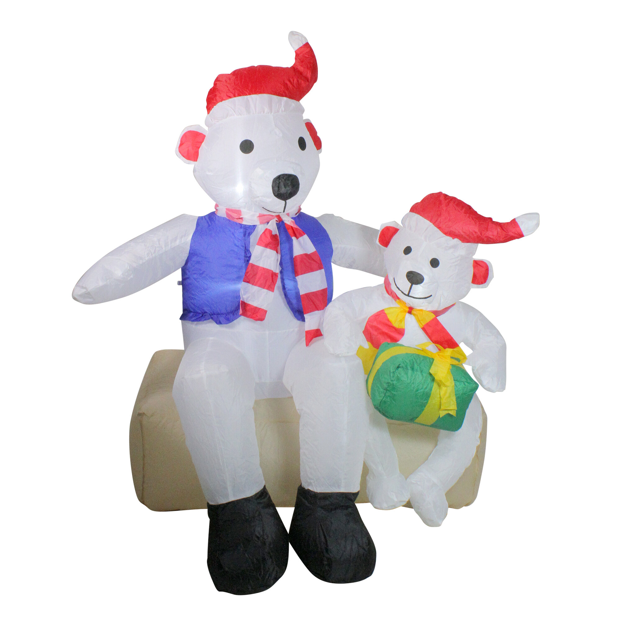 inflatable christmas bears