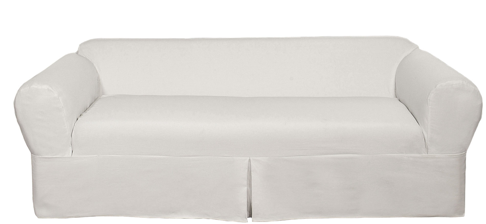 Twill Box Cushion Sofa Slipcover Twill Box Cushion Sofa Slipcover