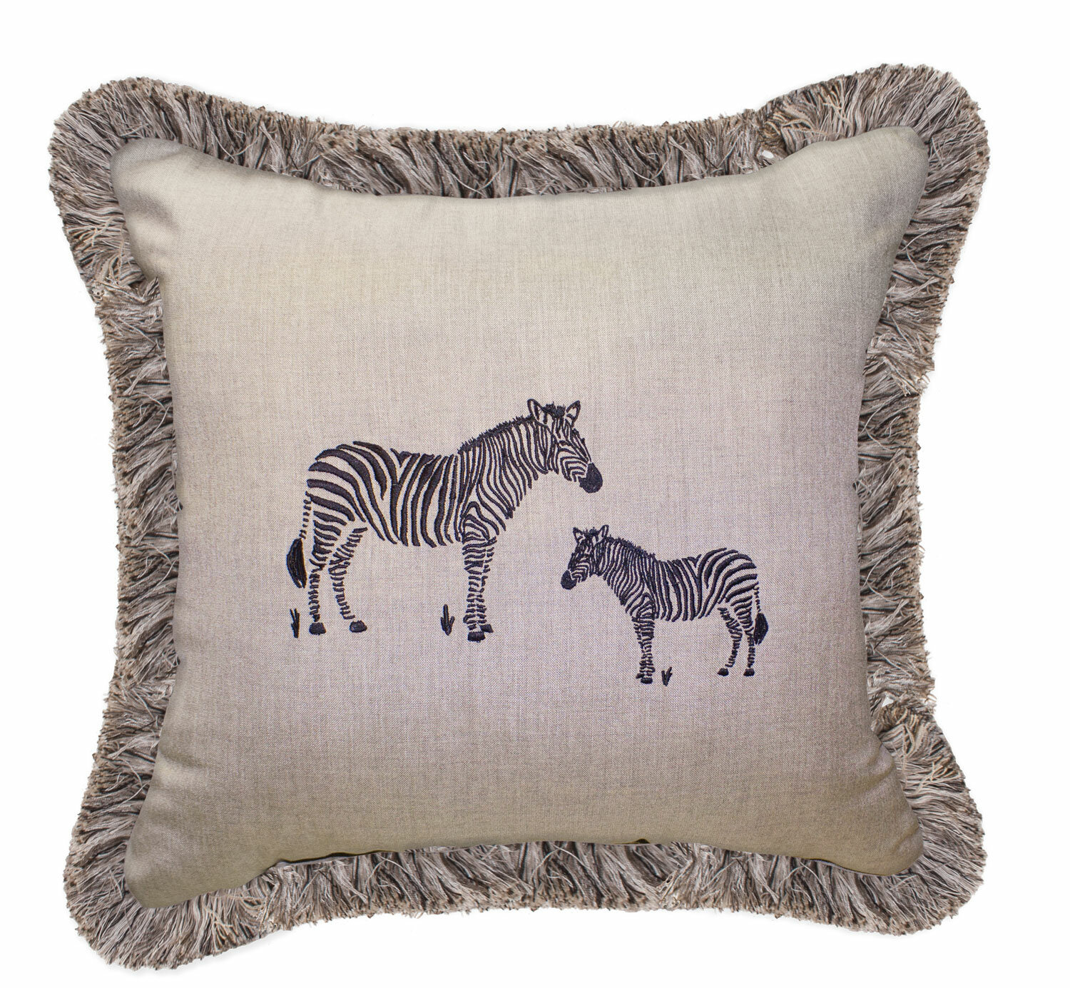 PeakSeason Zebra Sunbrella Indoor/Outdoor Throw Pillow | Wayfair