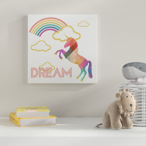 Kids Unicorn Wall Art Wayfair