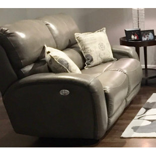 Go to store & view more images Southern Motion Fandango Power Leather Reclining Loveseat
