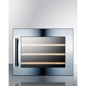 Summit 28 Bottle Single Zone Built-In Wine Cooler by Summit Appliance