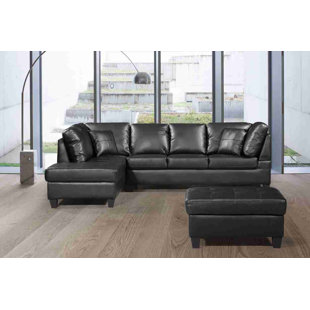 Go to store & view more images Hentschel Sectional with Ottoman by Latitude Run